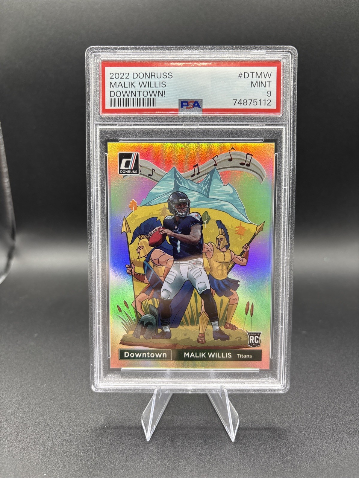 2022 Panini Donruss - Downtown! Malik Willis #DT-MW (RC)