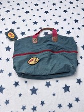 Bolso de Lona Denim Vintage Disney Mickey Mouse Bolso de Viaje Gimnasio con Bolsa