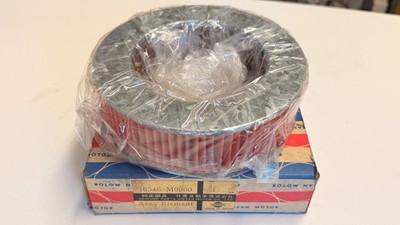 NOS Genuine Nissan Datsun Air Filter Element 16546-M0800 - Ø173×50mm - Fits A12T