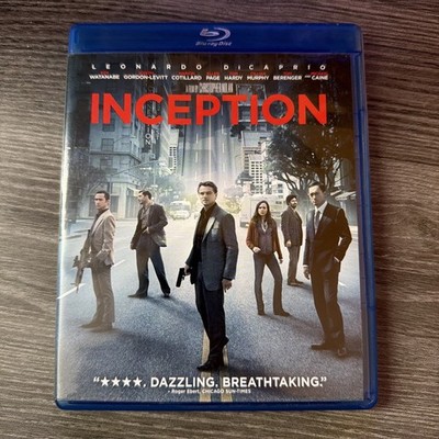 Inception (Blu-ray/DVD, 2010, 3-Disc Set)