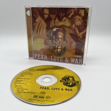 Fear, Love & War Killarmy CD 2001 RARE hip Hop Rap Wu Tang Clan RZA Method Man