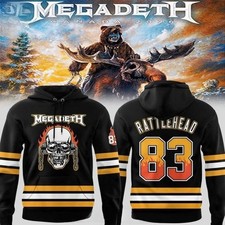 Canada Thrash Metal 2026 Skull Tour Hoodie