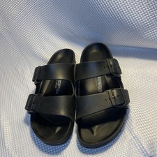 Birkenstock rubber Eva slate Black Double Strap Sandals