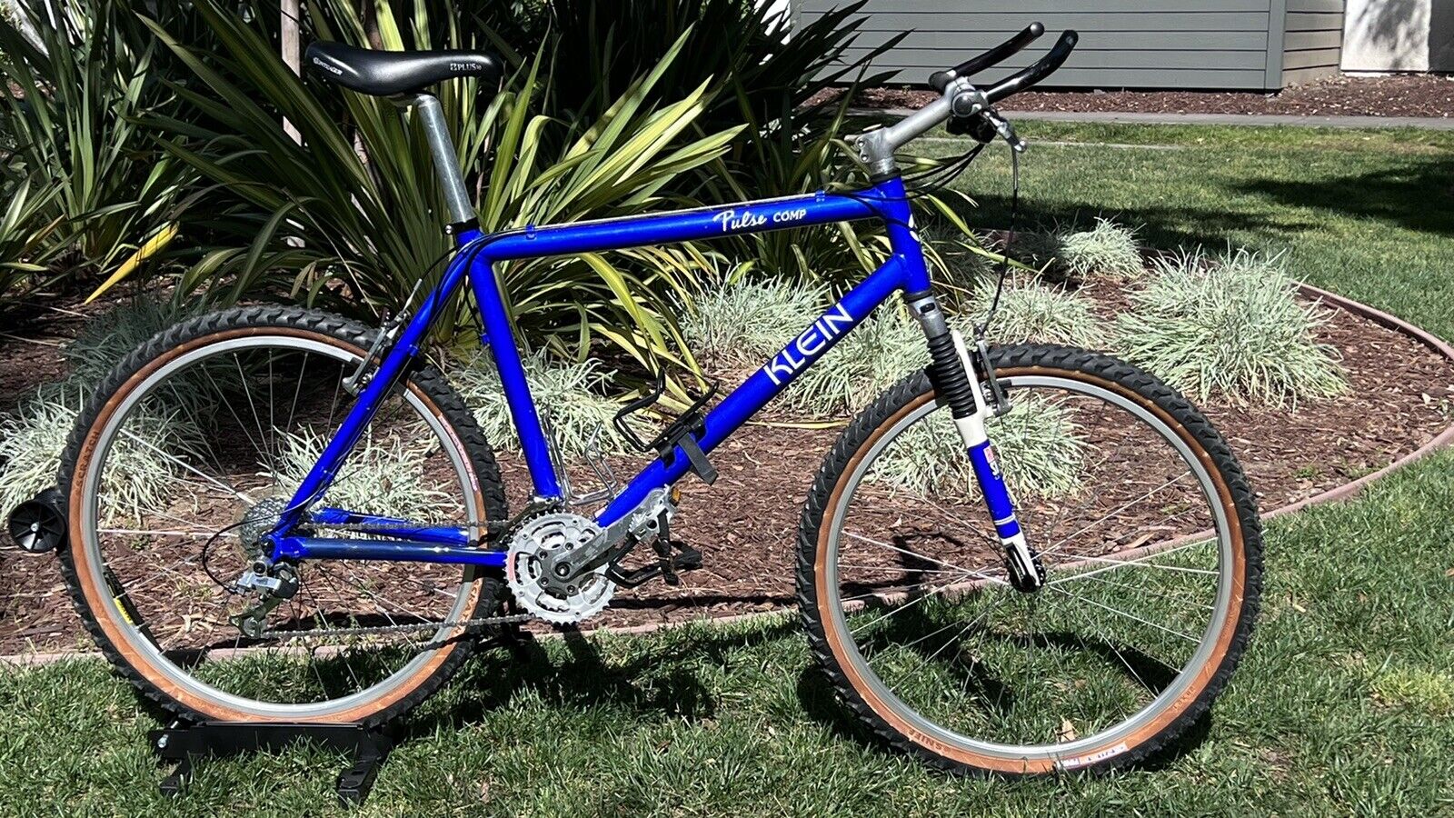 Klein Pulse Comp Mountain Bike Royal Electric Blue 19” Frame 26” Mavic  Wheels