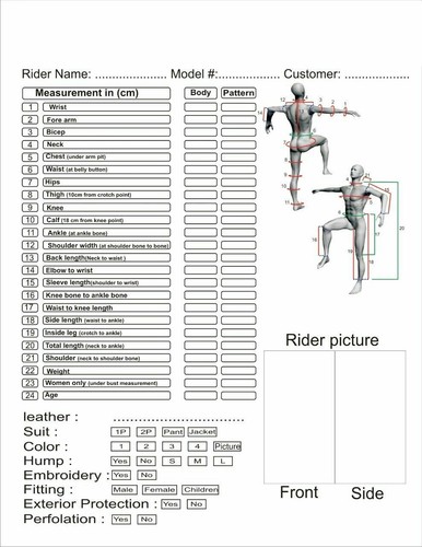 New 2021 Motorcycle Leather Suit Motorbike Sports Jacket  Racing Leather Trouser - Bild 5 von 5