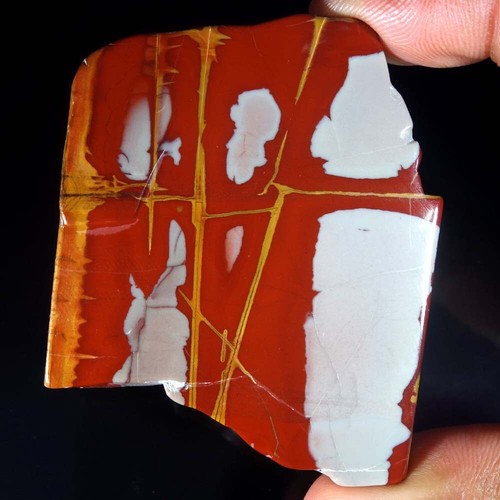 Noreena Jasper Natural Loose Gemstone Rough Slice, Healing Jasper, PS21+22 - Imagen 84 de 151