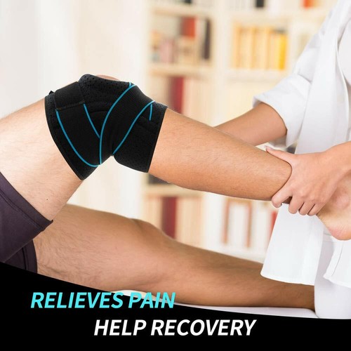 Knee Brace Side Stabilizers for Meniscus Tear Knee Pain, Adjustable Straps - Picture 6 of 9