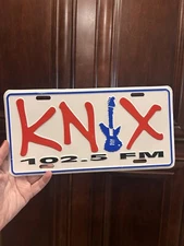 KNIX 102.5 FM Radio Arizona’s Best Country License Plate Booster Vintage novelty
