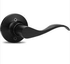 3 Pack Door Lever Lock,Black Door Lever Handle,Door Handles Interior Right...