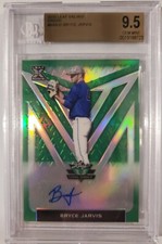 2020 Leaf Valiant Green Bryce Jarvis Autograph RC 51/99 BGS 9.5 w/ 10 Auto