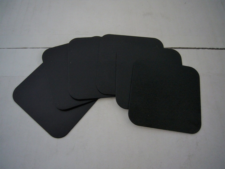 Adhesive Backed Metal Plate used for GPS antenna About 2.5" x