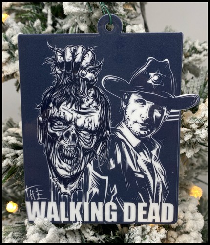 The Walking Dead Christmas Ornament With Rick Grimes - Brand New - Picture 12 of 12