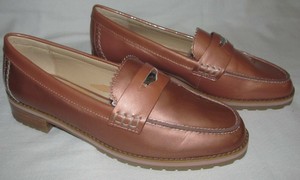 coach penny loafers womens