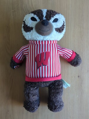 Build A Bear Bucky Badger University Of Wisconsin Mascot