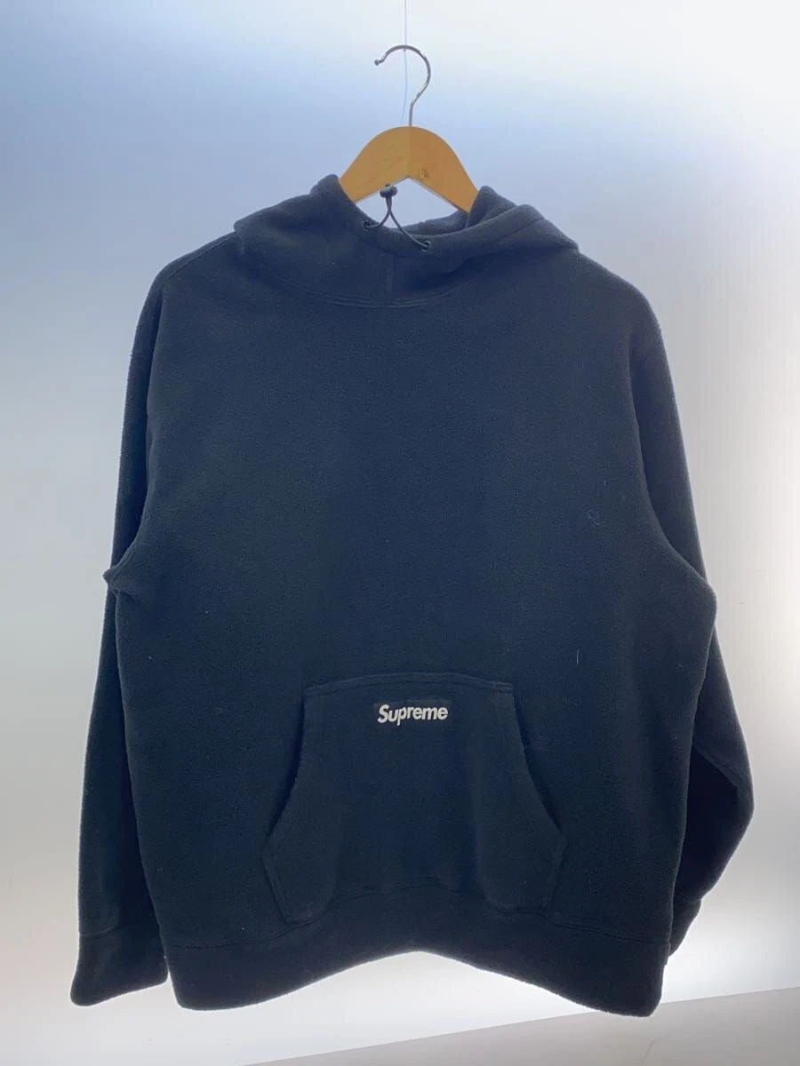 Sweat à capuche Supreme M polyester noir occasion