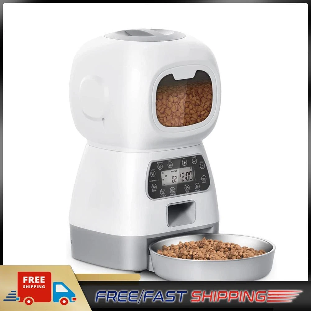 Cat food sales dispenser chip