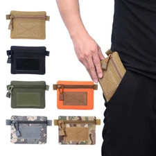 Tactical EDC Pouch Wallet Mini Waist Pack Purses Bag Outdoor Card Holder Pocket
