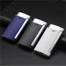 Metal Refillable Torch Flame Windproof  Lighter Cigar Cigarette Lighters Jet Gas