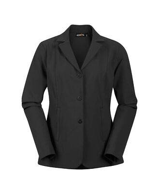 Kerrits Womens Stretch Competitor Show Koat 3-Snap Small Black