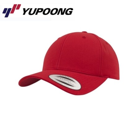 Yupoong Curved Classic 6 Panel Baseball Cap Uni/One Size Rot