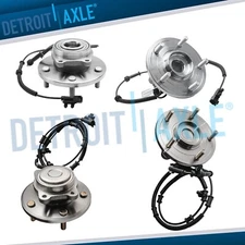 Front Rear Wheel Bearing Hubs for 2008-2011 Town Country Grand Caravan Routan