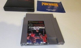 Mike Tyson's Punch Out Nintendo NES Juego / Manual y Funda - Funciona
