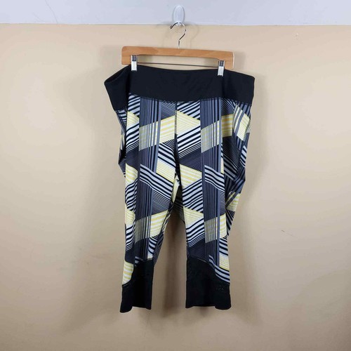 Cato Active Printed Capri Leggings Size 