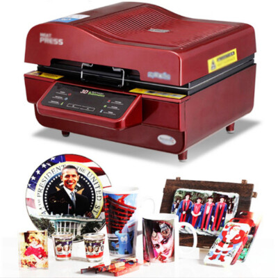 ヒートプレス機　HEATPRESS ST3042 ST-3042 3D Sublimation Heat Press Printer 3D Vacuum Heat Press
