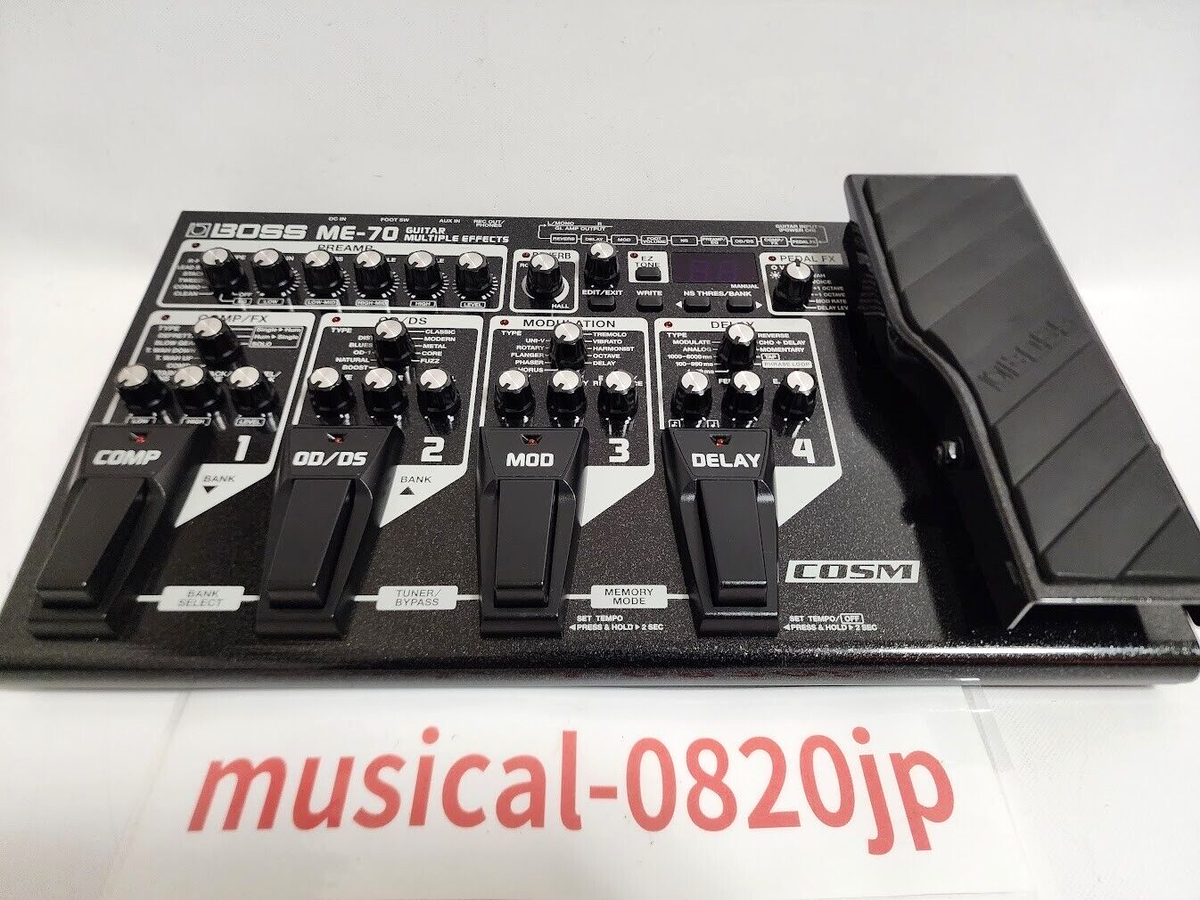 Boss ME-70 Multiple Effects Guitar Effect Pedal | eBay