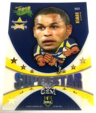 2010 SELECT NRL CHAMPIONS CARD STARS ACETATE GEM CARD SM9 MATT BOWEN-COWBOYS