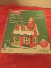 Creatology 3D Holiday Christmas Santa on Rooftop Foam Kit For Ages 6 New 122 pz