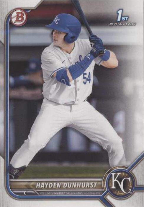 2022 Bowman Draft - Hayden Dunhurst #BD-44 - 1 of 1