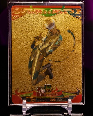 Satoru Gojo V1 Jujutsu Kaisen Premium Gold Metallic Textured Anime