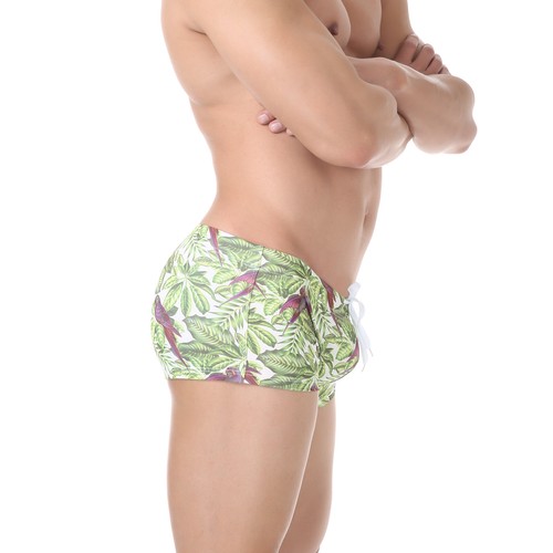 Herren Badehose Schwimmen Bademode Strandmode Boxershorts Baden Kordelzug - Picture 67 of 76