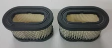 Set of 2 Air Filters for Briggs & Stratton 494586, 497725, 497725S +