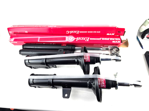 KYB AGX Manually-Adjustable Front Left Shock | Toyota Celica (00-05) (734022)