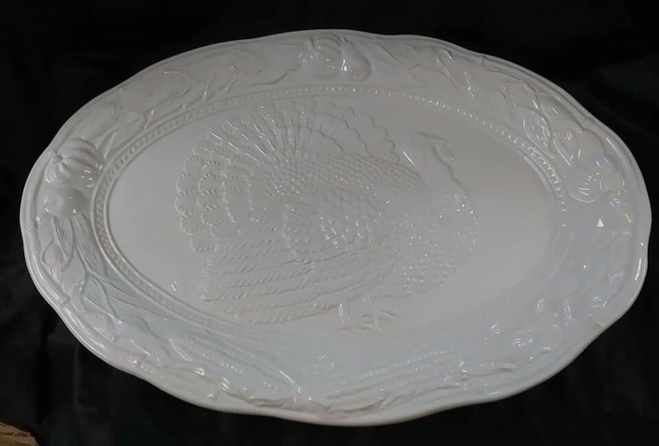 Large Turkey Serving Platter 19.5