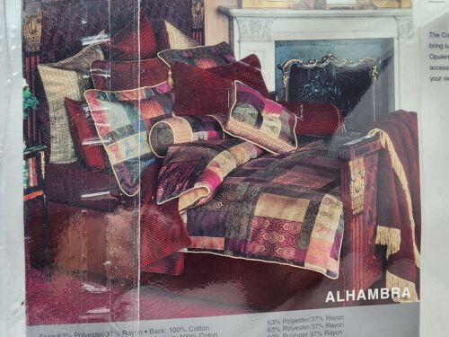 Sheridan Australia ALHAMBRA Muster Blouson Volant 88"X15" NEU ~ VINTAGE - Bild 2 von 5