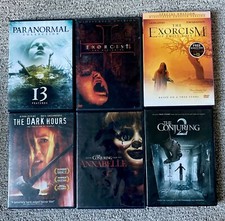‼️LotEXORCIST  The Beginning, The Dark Hours, Annabelle &.. 6 DVD Halloween 🎃