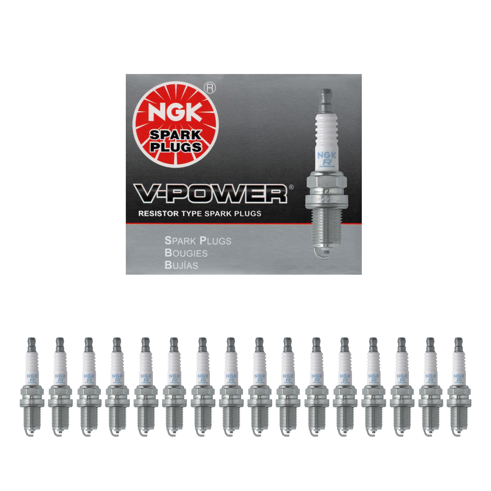 NGK VPower Spark Plug Set 16PCS. 20002008 for MercedesBenz 6953 BKR5E11 eBay