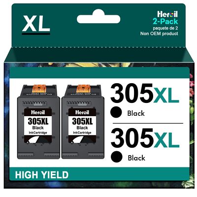 Cartucce Hp 305 Nero E Colore Cartuccia Inchiostro Nero HP 305XL Originale - Ad Alto Rendimento, Per Stampanti Deskjet 2721 Cartuccia Nera HP Compatibile - Foto 10