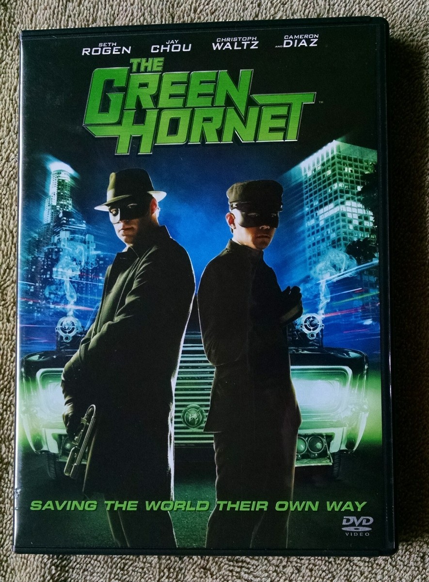 The Green Hornet DVD VG+ Seth Rogen Cameron Diaz Jay Chou