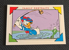 1991 Impel Disney Collector Cards FAMILY PORTRAITS #150 Donald’s Golf Game 1938