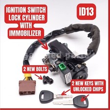 ?? IGNITION SWITCH LOCK CYLINDER MODULE KEYS ID13 AT HONDA ACCORD 1998-2002