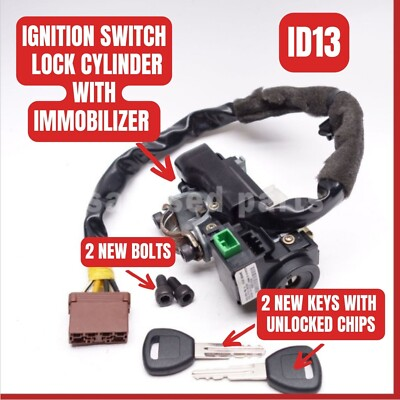 #ad #ad 🧯 IGNITION SWITCH LOCK CYLINDER IMMOBILIZER KEYS ID13 AT HONDA ACCORD 1998 2002 $149.99