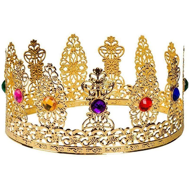 Boland Royal King / Queen Crown Adult Fancy Dress