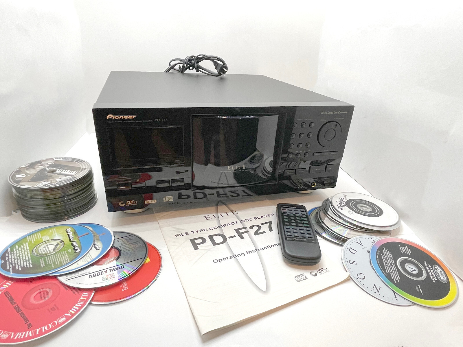 Pioneer Elite PDF27 301 Disc CD Changer Jukebox w remote + BONUS CD