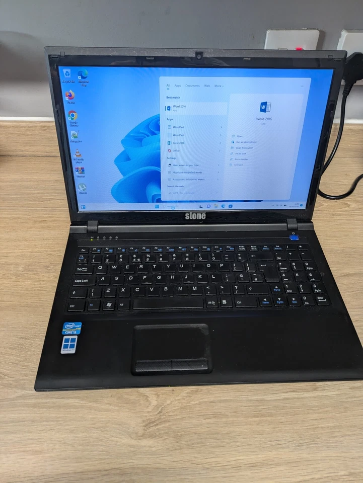 FAST WINDOWS 11 LAPTOP 1TB SSD 8GB RAM 15.6IN SCREEN MS OFFICE AND MORE STONE - Image 4 of 4