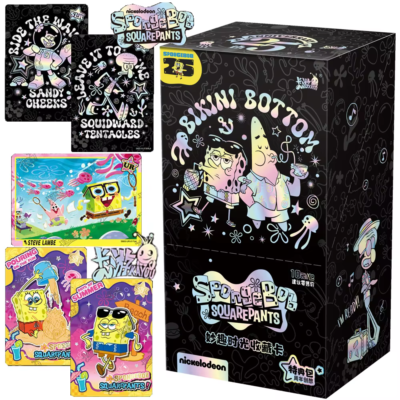 Spongebob 25th Anniversary Kayou Booster Box 50 Trading Card's