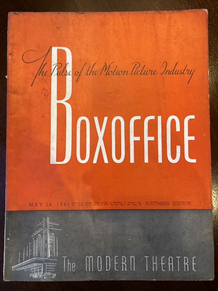 Revista Boxoffice 24 de mayo de 1941 - ABBOTT & COSTELLO: EN LA MARINA - ¡MUY RARO! Foto 2 de 4